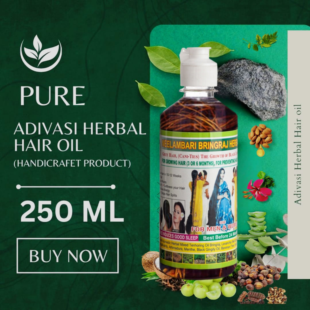 NEELAMBARI ADIVASI HERBAL HAIR OIL