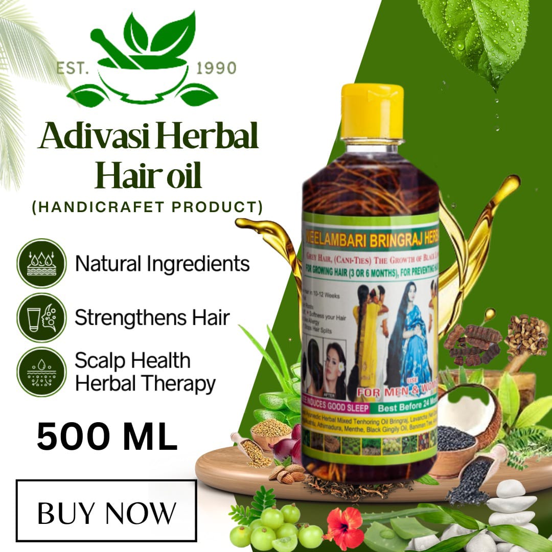 NEELAMBARI ADIVASI HERBAL HAIR OIL