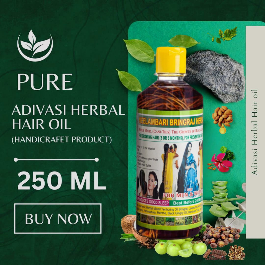 NEELAMBARI ADIVASI HERBAL HAIR OIL