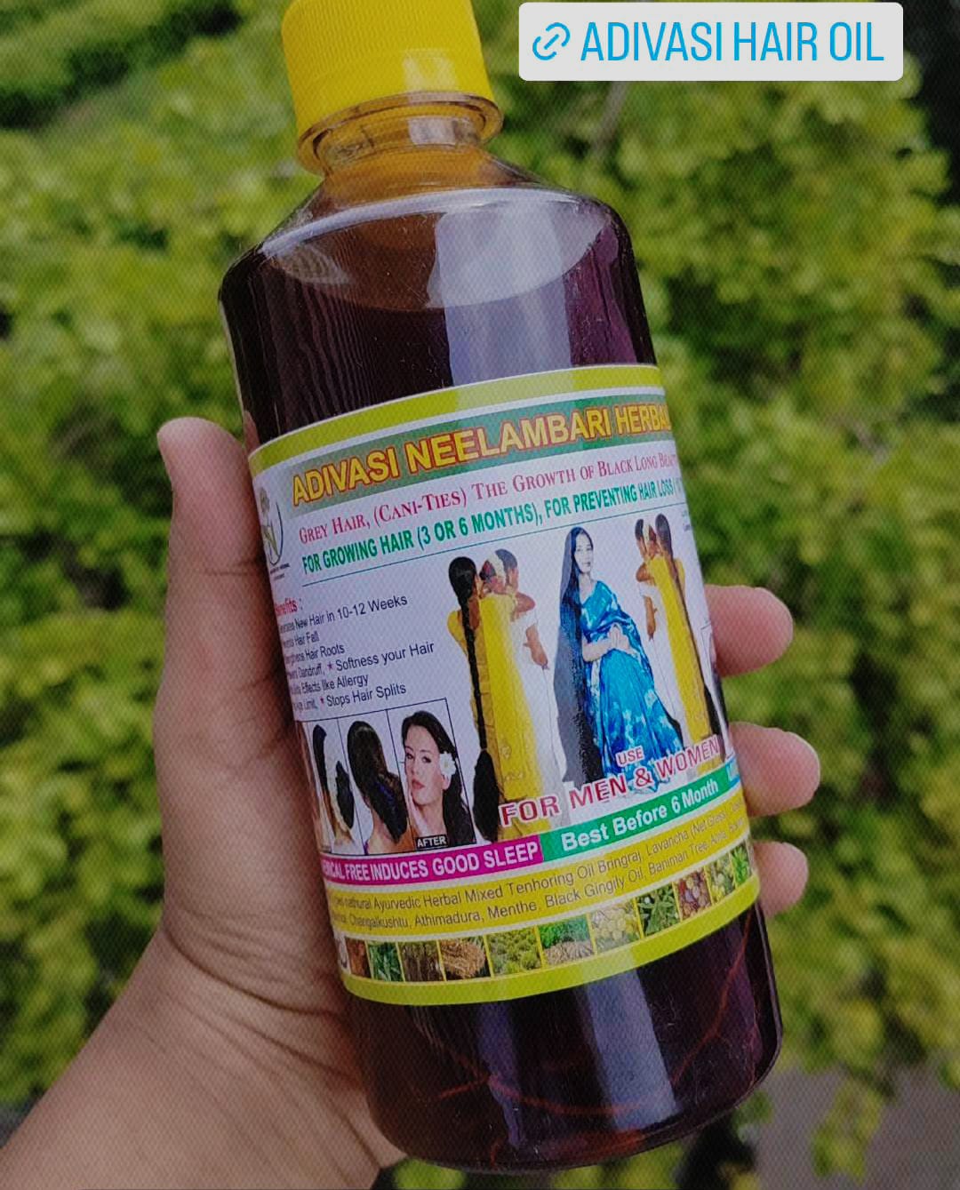 NEELAMBARI ADIVASI HERBAL HAIR OIL