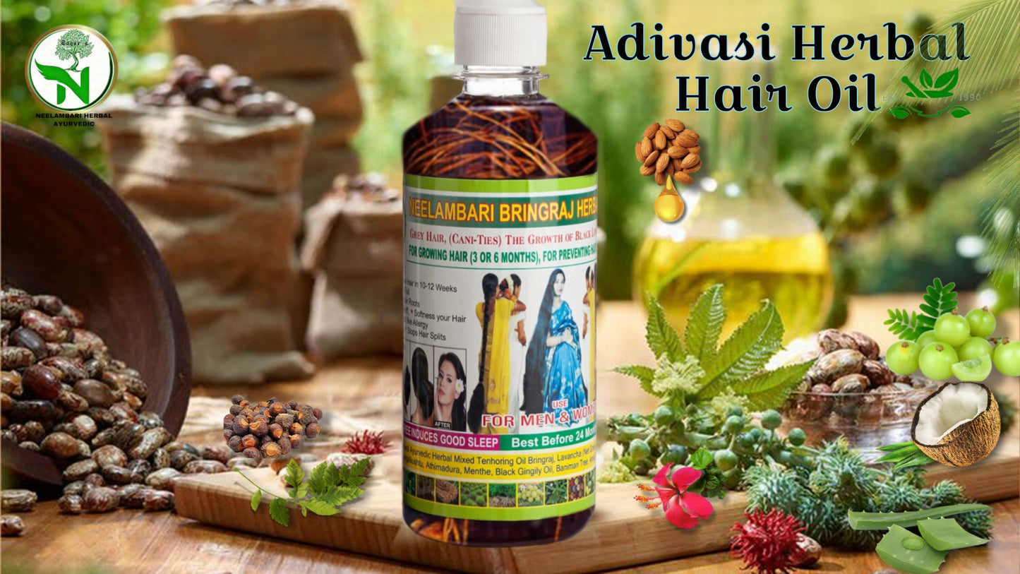 NEELAMBARI ADIVASI HERBAL HAIR OIL